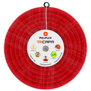 PX POLIFLEX ROJO EXTRA RESISTENTE C/GUIA 3/4" 50MT