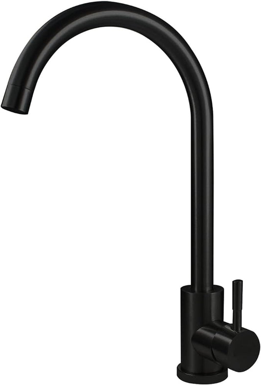 MF MEZCLADORA MONOMANDO FREGADERO NEGRO DUBLIN